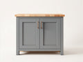 Credenza-legno-MDF-94x39x84 cm-grigio-rovere naturale-contemporaneo
